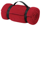 Fleece Blanket with Strap