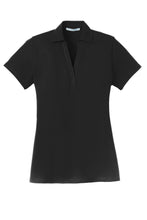 Port Authority Ladies Silk Touch Y-Neck  XS - XL